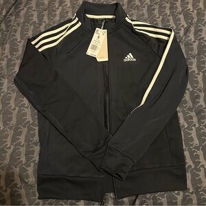 Adidas Navy Jacket with White Accents